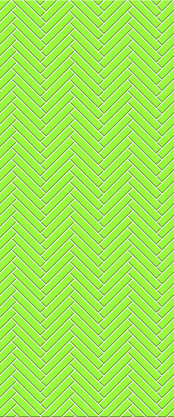 Green Double Herringbone Tile Acrylic Shower Wall Panel 2440mm x 1220mm (3mm Thick)