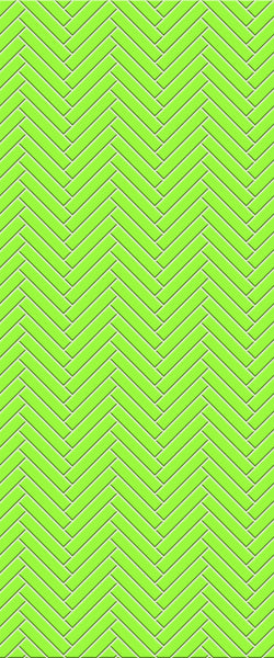 Green Double Herringbone Tile Acrylic Shower Wall Panel 2440mm x 1220mm (3mm Thick)