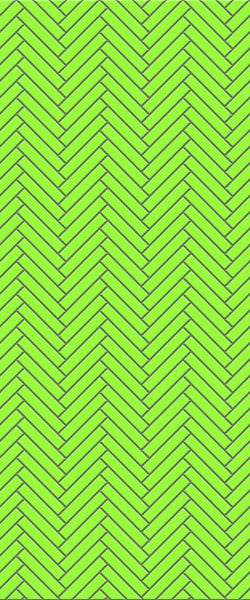 Green Double Herringbone Tile Acrylic Shower Wall Panel 2440mm x 1220mm (3mm Thick)