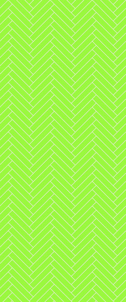 Sample of Green Double Herringbone Tile Acrylic Shower Wall Panel 2440mm x 1220mm