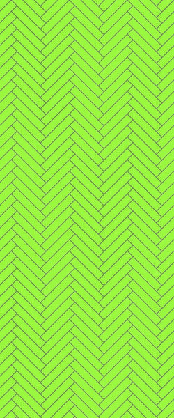 Sample of Green Double Herringbone Tile Acrylic Shower Wall Panel 2440mm x 1220mm