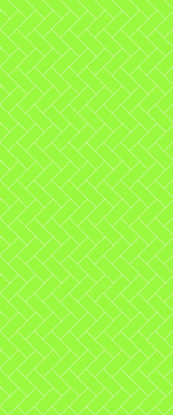 Green Diagonal Herringbone Tile Acrylic Shower Wall Panel 2440mm x 1220mm (3mm Thick) - CladdTech