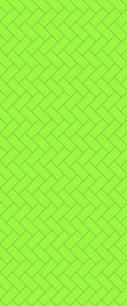 Green Diagonal Herringbone Tile Acrylic Shower Wall Panel 2440mm x 1220mm (3mm Thick) - CladdTech