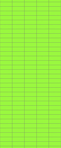 Green Horizontal Block Tile Acrylic Shower Wall Panel 2440mm x 1220mm (3mm Thick) - CladdTech