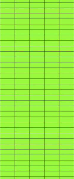 Green Horizontal Block Tile Acrylic Shower Wall Panel 2440mm x 1220mm (3mm Thick) - CladdTech