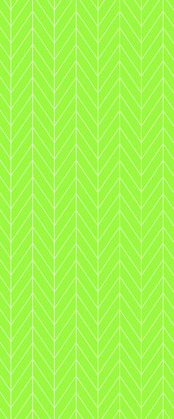 Green Chevron Tile Acrylic Shower Wall Panel 2440mm x 1220mm (3mm Thick) - CladdTech