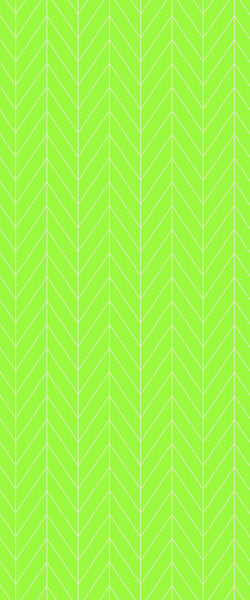 Green Chevron Tile Acrylic Shower Wall Panel 2440mm x 1220mm (3mm Thick) - CladdTech
