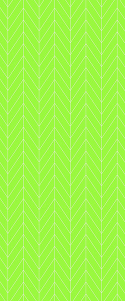 Green Chevron Tile Acrylic Shower Wall Panel 2440mm x 1220mm (3mm Thick) - CladdTech