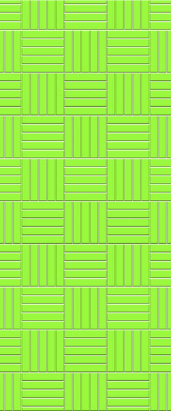 Green Mosaic Tile Acrylic Shower Wall Panel 2440mm x 1220mm (3mm Thick) - CladdTech