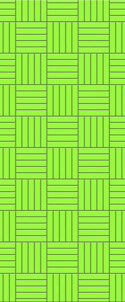 Green Mosaic Tile Acrylic Shower Wall Panel 2440mm x 1220mm (3mm Thick) - CladdTech
