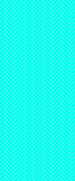 Blue Single Herringbone Tile Acrylic Shower Wall Panel 2440mm x 1220mm (3mm Thick) - CladdTech