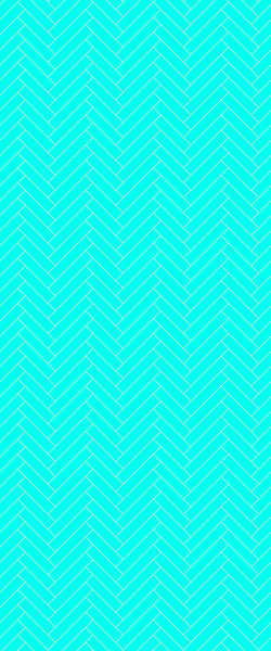 Blue Single Herringbone Tile Acrylic Shower Wall Panel 2440mm x 1220mm (3mm Thick) - CladdTech