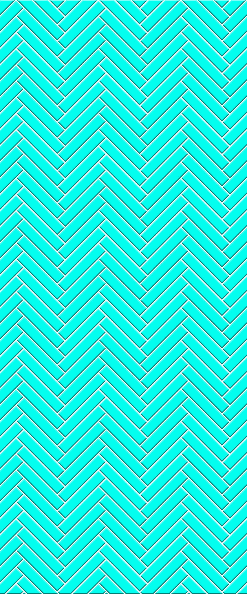 Blue Double Herringbone Tile Acrylic Shower Wall Panel 2440mm x 1220mm (3mm Thick) - CladdTech