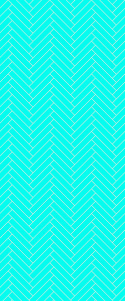 Blue Double Herringbone Tile Acrylic Shower Wall Panel 2440mm x 1220mm (3mm Thick) - CladdTech