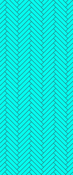 Blue Double Herringbone Tile Acrylic Shower Wall Panel 2440mm x 1220mm (3mm Thick) - CladdTech
