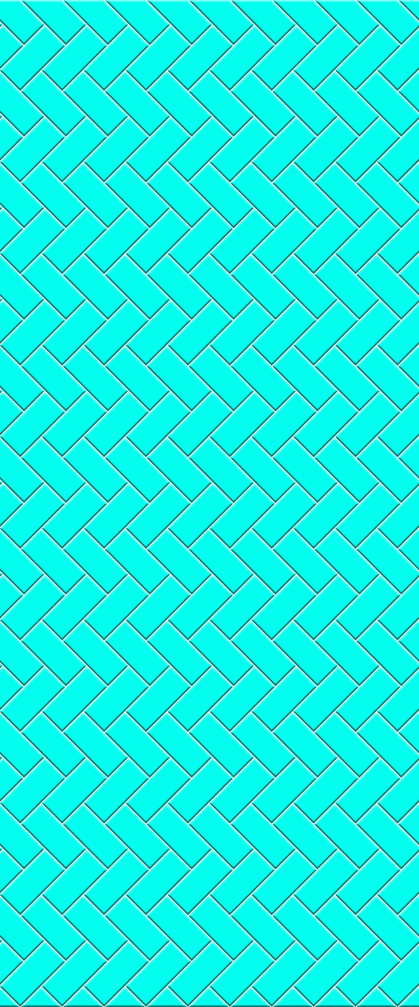 Blue Diagonal Herringbone Tile Acrylic Shower Wall Panel 2440mm x 1220mm (3mm Thick) - CladdTech