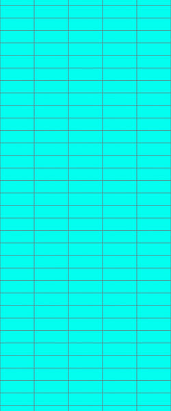 Blue Horizontal Block Acrylic Shower Wall Panel 2440mm x 1220mm (3mm Thick) - CladdTech