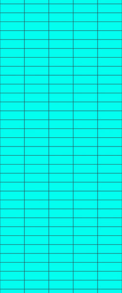 Blue Horizontal Block Acrylic Shower Wall Panel 2440mm x 1220mm (3mm Thick) - CladdTech