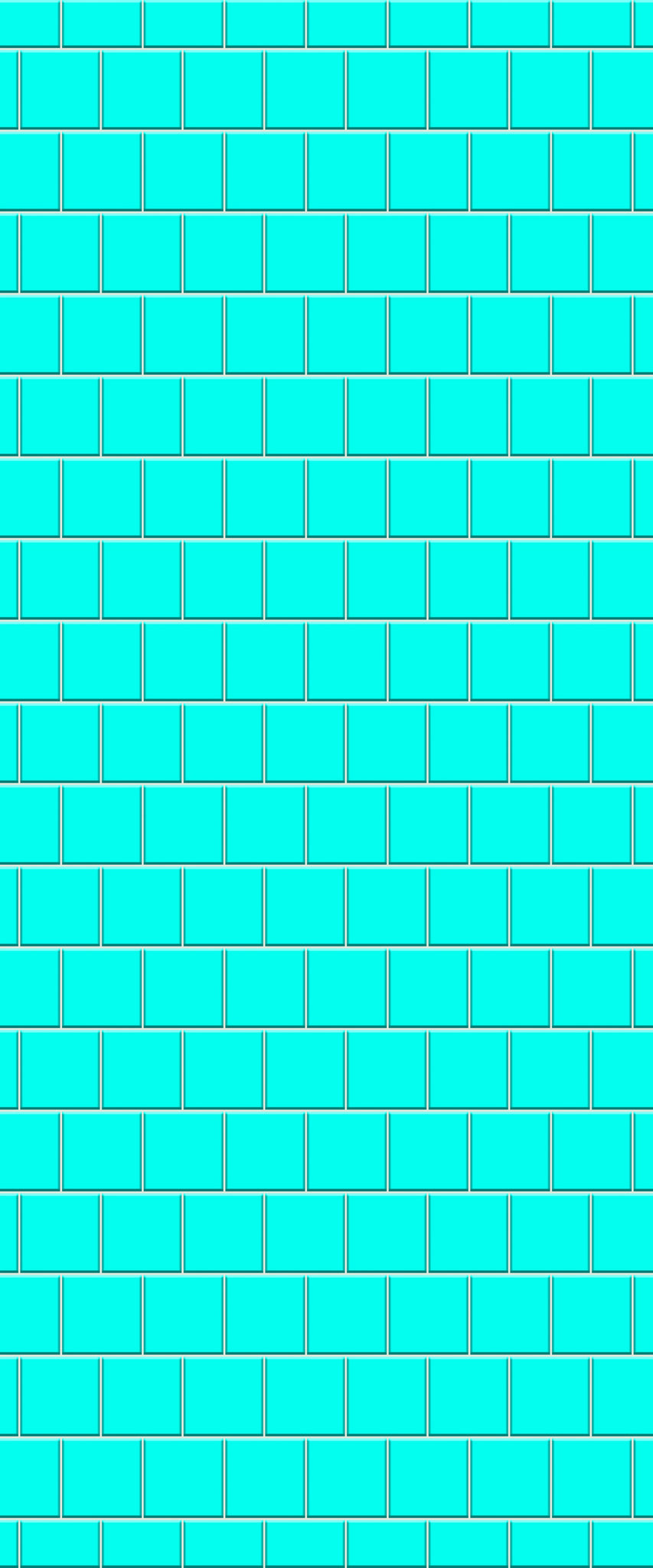 Blue Large Squares Acrylic Shower Wall Panel 2440mm x 1220mm (3mm Thick) - CladdTech