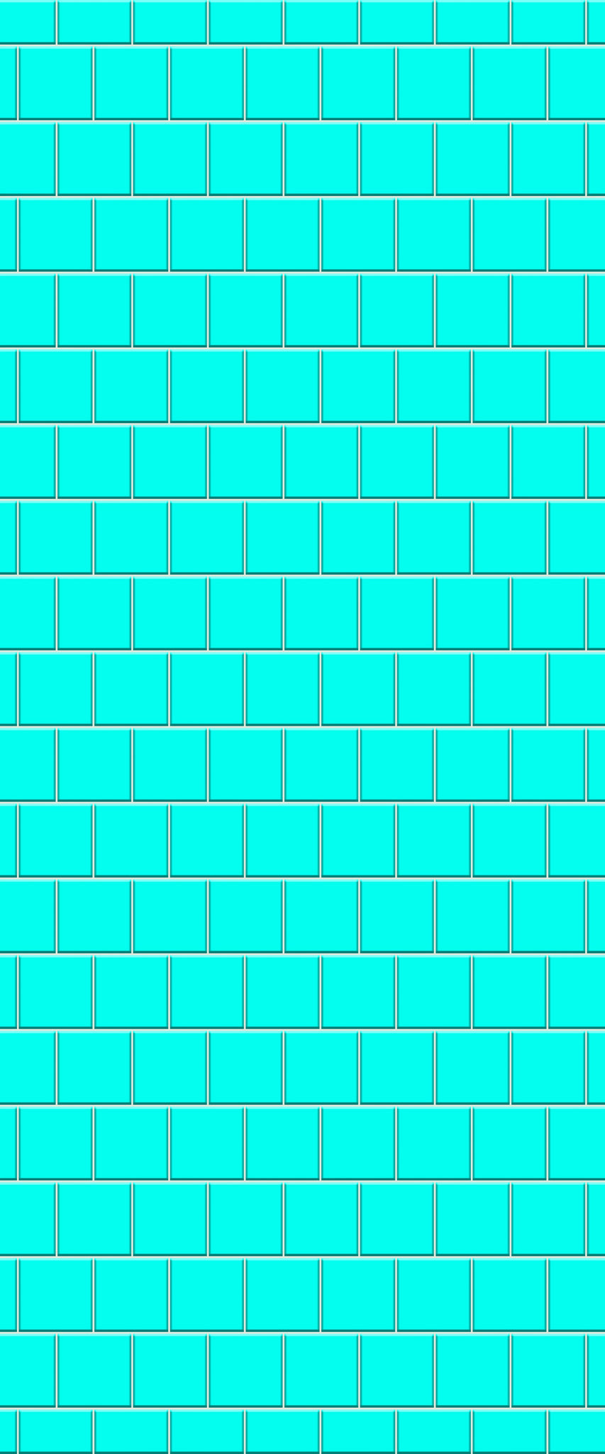 Blue Large Squares Acrylic Shower Wall Panel 2440mm x 1220mm (3mm Thick) - CladdTech