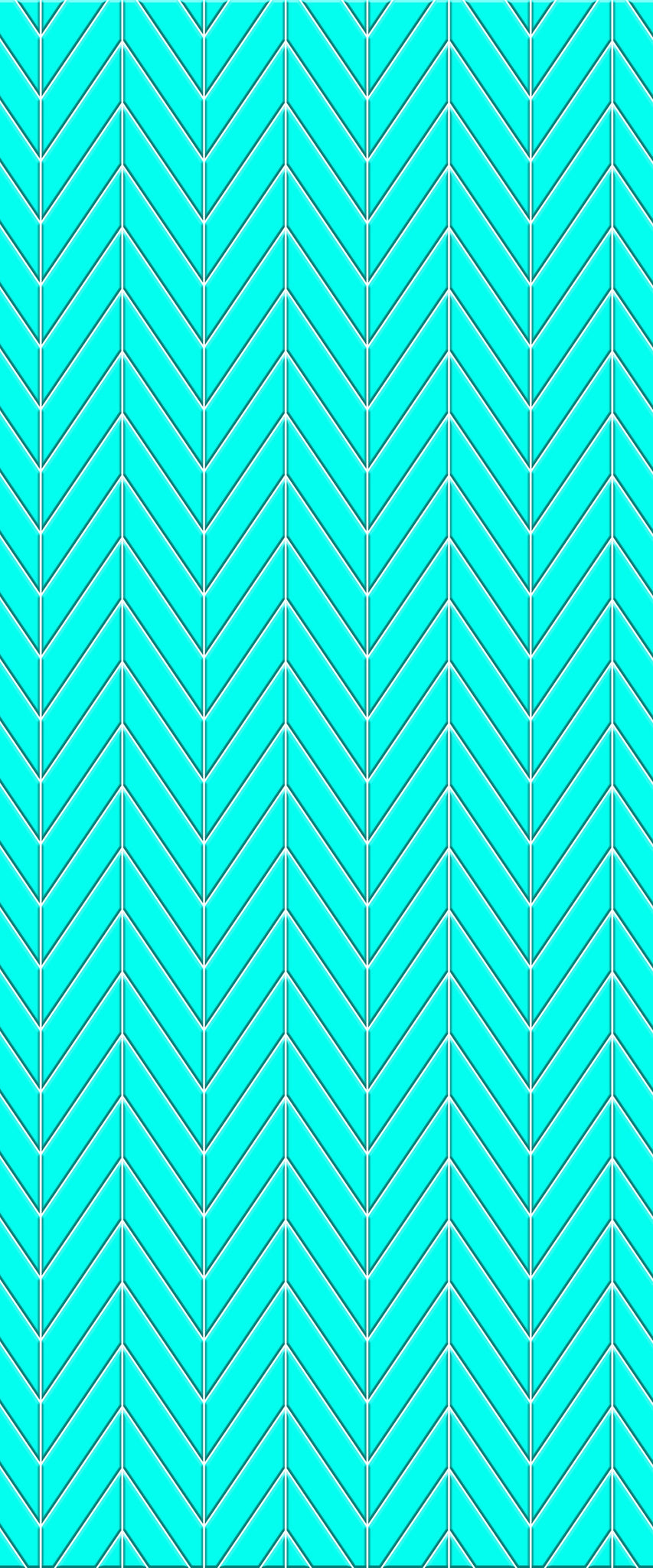 Blue Chevron Acrylic Shower Wall Panel 2440mm x 1220mm (3mm Thick) - CladdTech