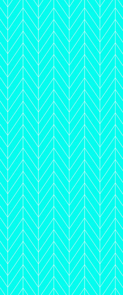 Blue Chevron Acrylic Shower Wall Panel 2440mm x 1220mm (3mm Thick) - CladdTech