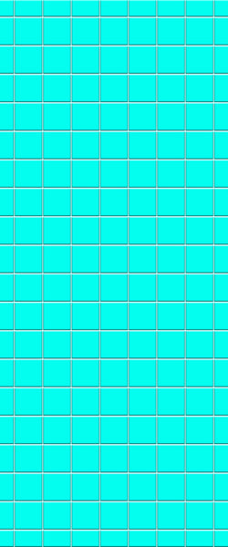 Blue Checkerboard Acrylic Shower Wall Panel 2440mm x 1220mm (3mm Thick) - CladdTech