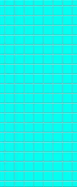 Blue Checkerboard Acrylic Shower Wall Panel 2440mm x 1220mm (3mm Thick) - CladdTech