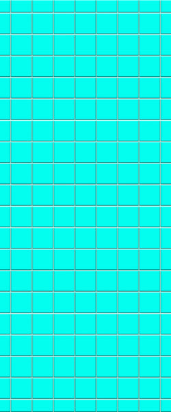 Blue Checkerboard Acrylic Shower Wall Panel 2440mm x 1220mm (3mm Thick) - CladdTech