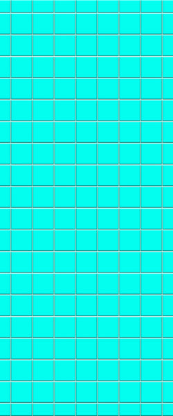 Blue Checkerboard Acrylic Shower Wall Panel 2440mm x 1220mm (3mm Thick) - CladdTech