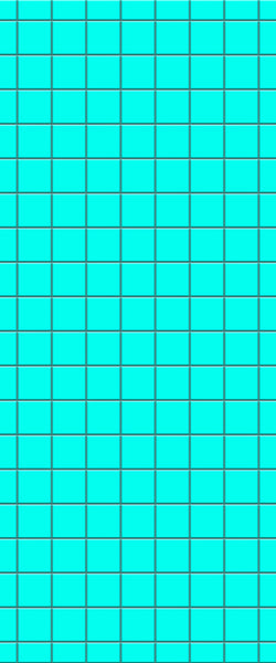 Blue Checkerboard Acrylic Shower Wall Panel 2440mm x 1220mm (3mm Thick) - CladdTech