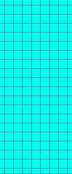 Blue Checkerboard Acrylic Shower Wall Panel 2440mm x 1220mm (3mm Thick) - CladdTech