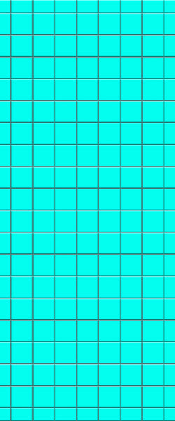 Blue Checkerboard Acrylic Shower Wall Panel 2440mm x 1220mm (3mm Thick) - CladdTech