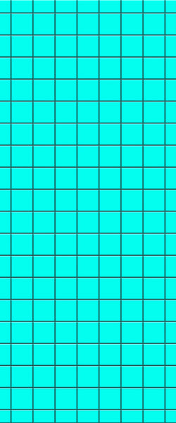 Blue Checkerboard Acrylic Shower Wall Panel 2440mm x 1220mm (3mm Thick) - CladdTech