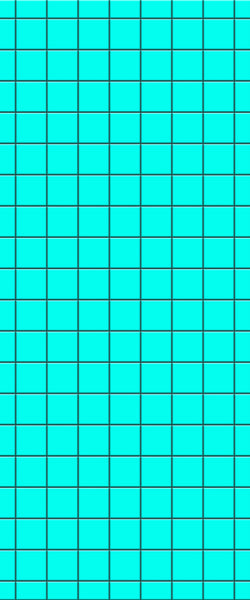 Blue Checkerboard Acrylic Shower Wall Panel 2440mm x 1220mm (3mm Thick) - CladdTech