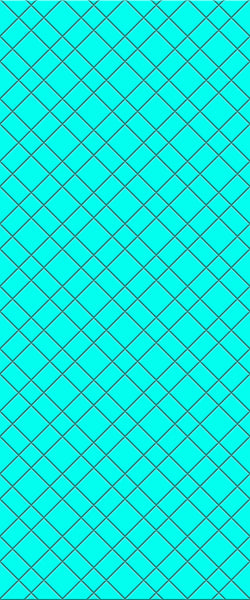 Blue Basket Weave Acrylic Shower Wall Panel 2440mm x 1220mm (3mm Thick) - CladdTech
