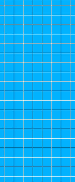 Blue Checkerboard Acrylic Shower Wall Panel 2440mm x 1220mm (3mm Thick) - CladdTech