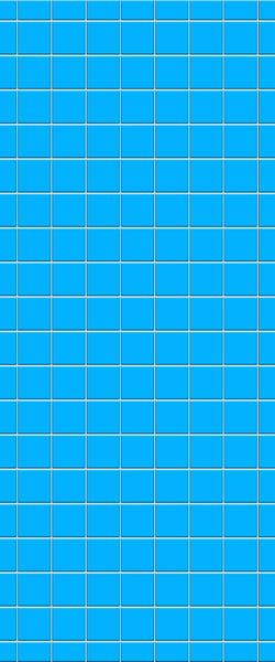 Blue Checkerboard Acrylic Shower Wall Panel 2440mm x 1220mm (3mm Thick) - CladdTech