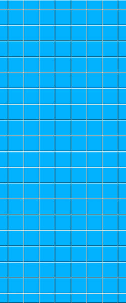 Blue Checkerboard Acrylic Shower Wall Panel 2440mm x 1220mm (3mm Thick) - CladdTech