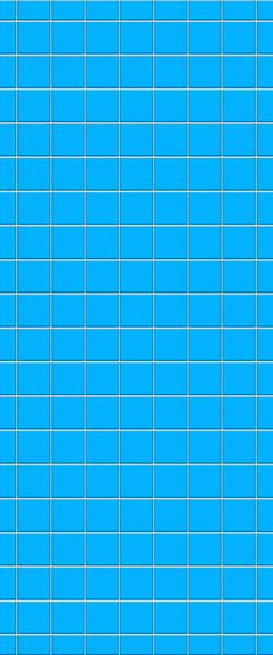 Blue Checkerboard Acrylic Shower Wall Panel 2440mm x 1220mm (3mm Thick) - CladdTech