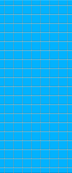 Blue Checkerboard Acrylic Shower Wall Panel 2440mm x 1220mm (3mm Thick) - CladdTech