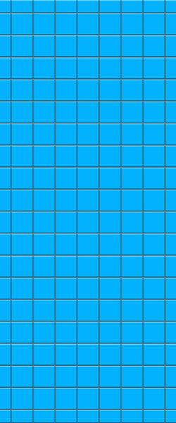 Blue Checkerboard Acrylic Shower Wall Panel 2440mm x 1220mm (3mm Thick) - CladdTech