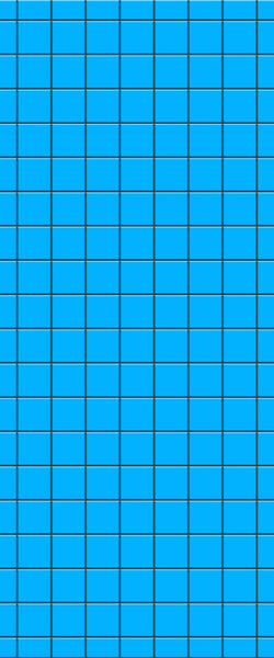 Blue Checkerboard Acrylic Shower Wall Panel 2440mm x 1220mm (3mm Thick) - CladdTech