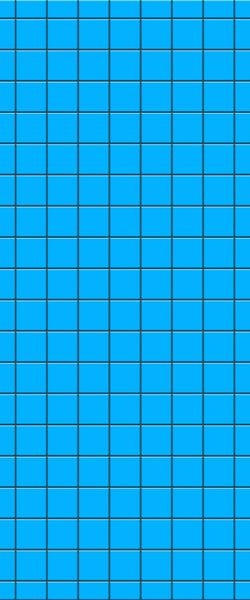 Blue Checkerboard Acrylic Shower Wall Panel 2440mm x 1220mm (3mm Thick) - CladdTech