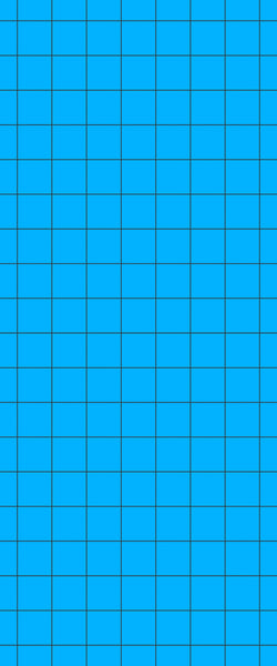 Blue Checkerboard Acrylic Shower Wall Panel 2440mm x 1220mm (3mm Thick) - CladdTech