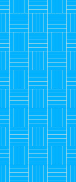 Blue Mosaic Acrylic Shower Wall Panel 2440mm x 1220mm (3mm Thick) - CladdTech