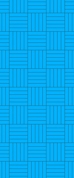 Blue Mosaic Acrylic Shower Wall Panel 2440mm x 1220mm (3mm Thick) - CladdTech