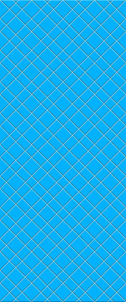Blue Basket Weave Acrylic Shower Wall Panel 2440mm x 1220mm (3mm Thick) - CladdTech