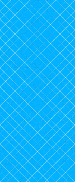 Blue Basket Weave Acrylic Shower Wall Panel 2440mm x 1220mm (3mm Thick) - CladdTech