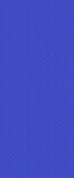 Blue Single Herringbone Tile Acrylic Shower Wall Panel 2440mm x 1220mm (3mm Thick) - CladdTech